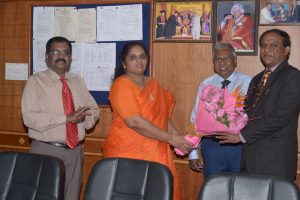 Visit of Dr. Suresh Shanmuganathan